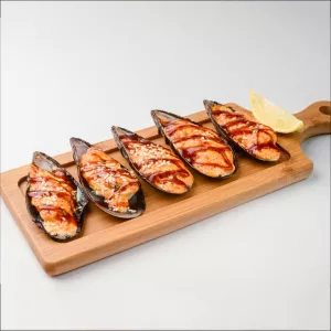 Мидии запеченные Игаяки