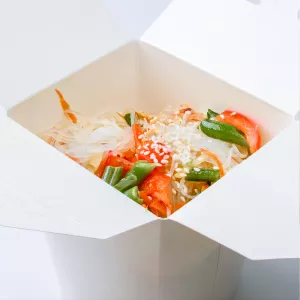 Фунчоза с овощами